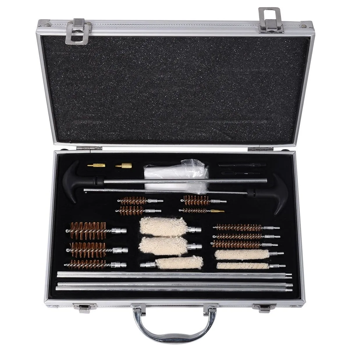 Zestaw wyciorów do czyszczenia broni 78 elementów