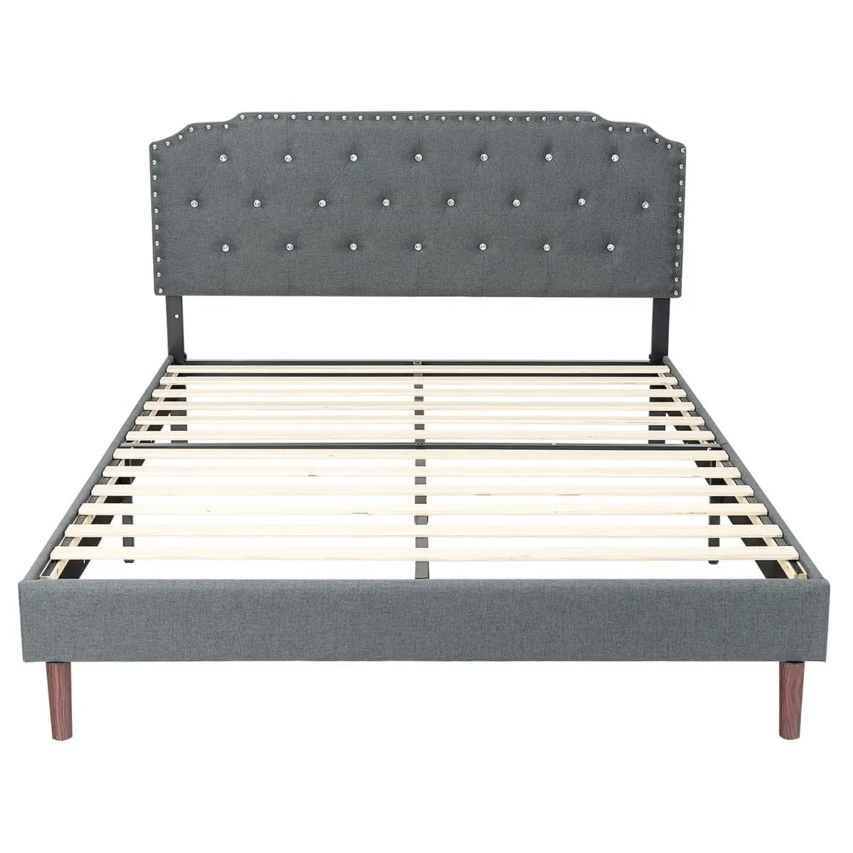 Rama łóżka z zagłówkiem