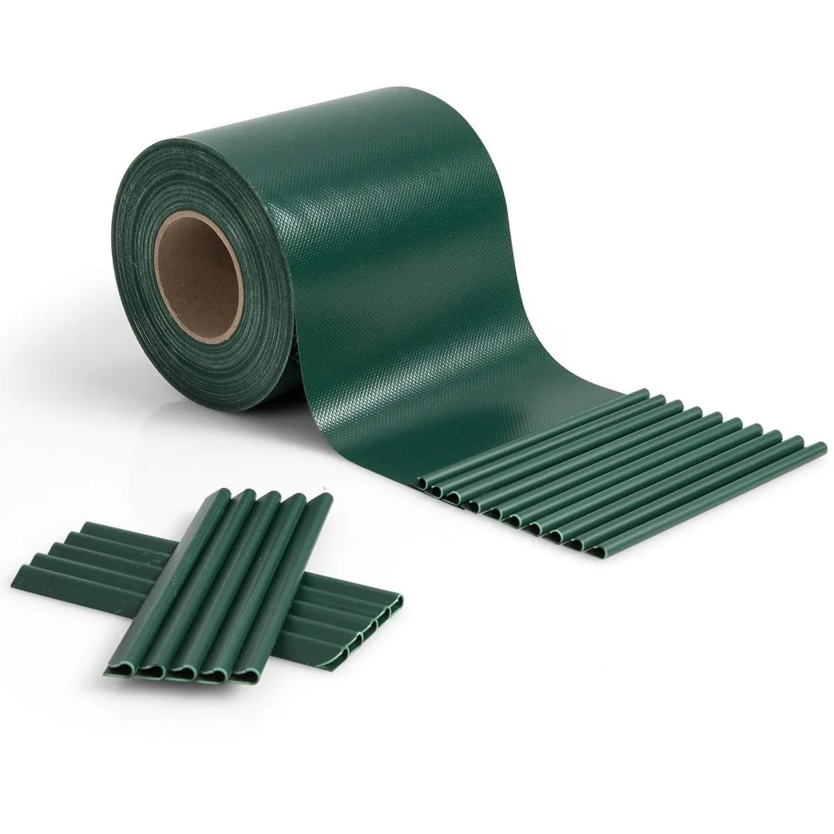 Taśma ogrodzeniowa 35m z klipsami do montażu na płot