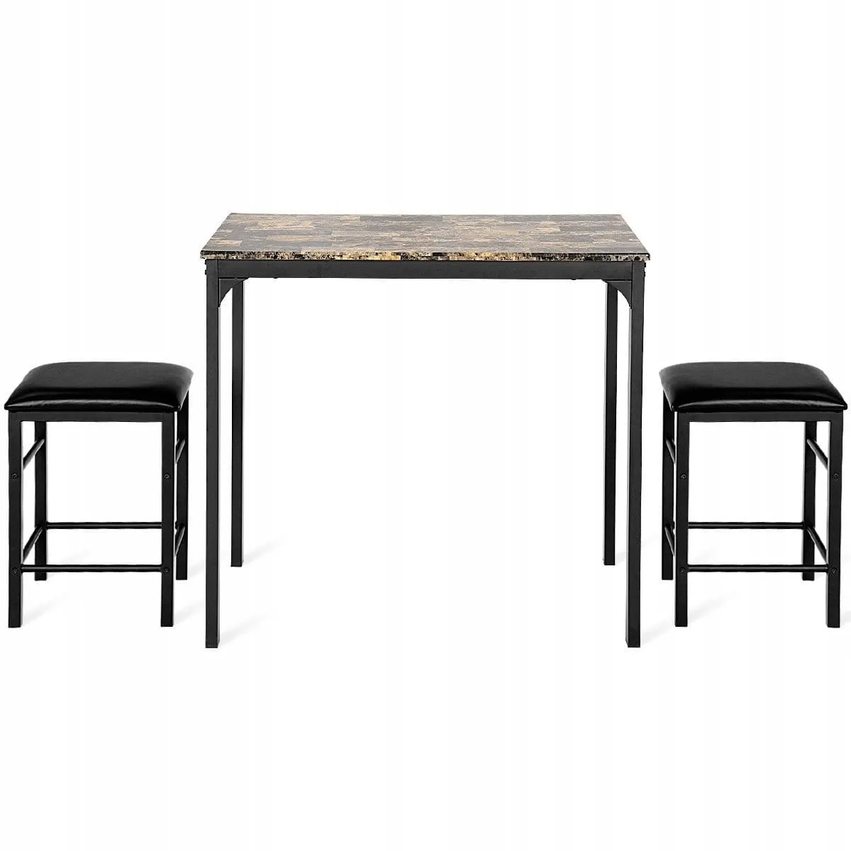 Stół i 2 stołki taborety zestaw do kuchni jadalni