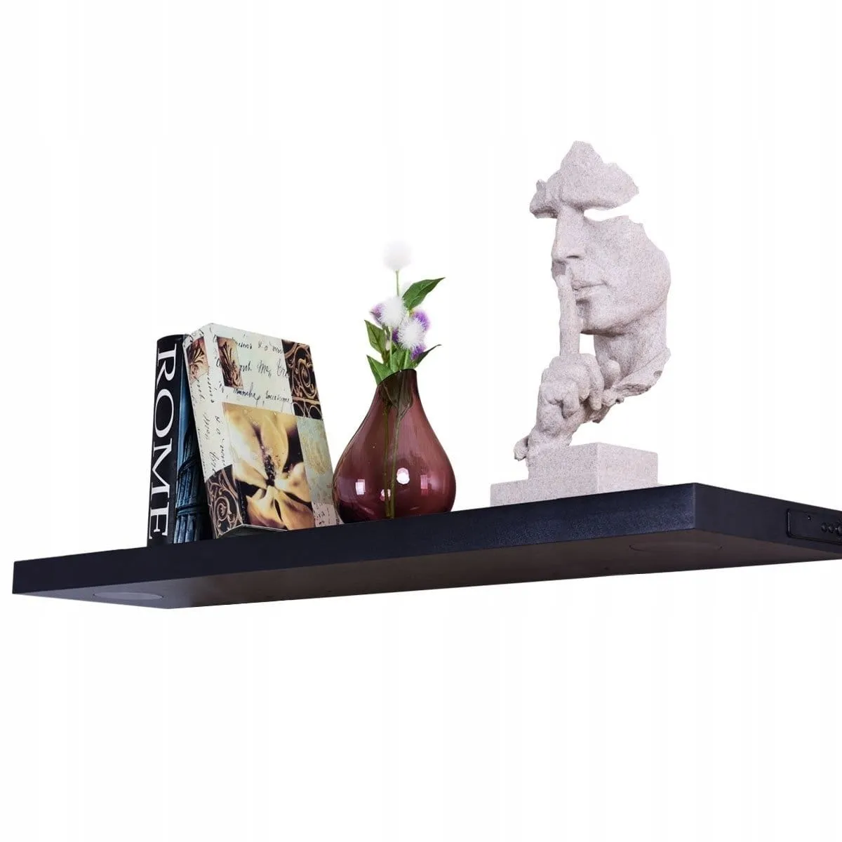 Półka ścienna z głośnikami stereo bluetooth