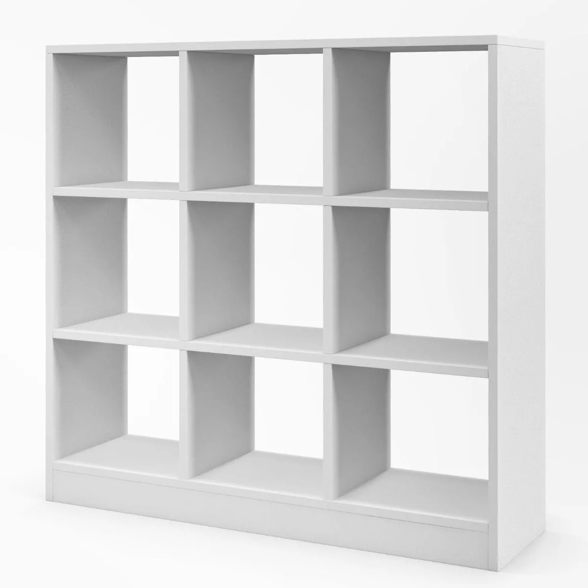 Regał 9-komorowy biały