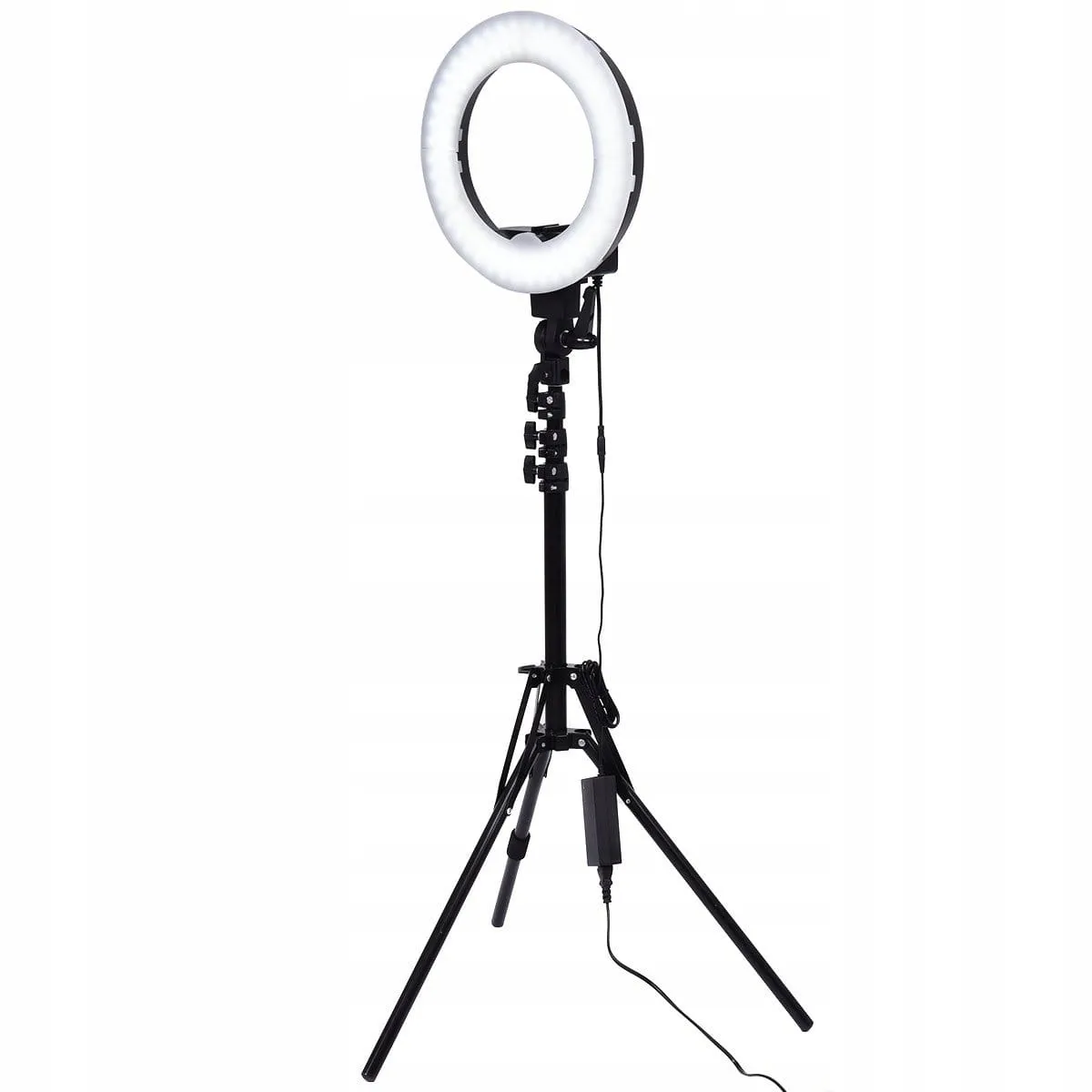 Lampa pierścieniowa fotograficzna led ze statywem