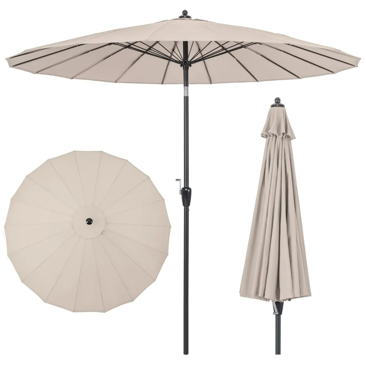 Parasol ogrodowy na balkon taras 265 cm