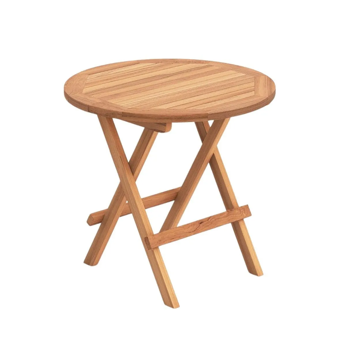 Składany drewniany stolik 50 x 50 x 50 cm