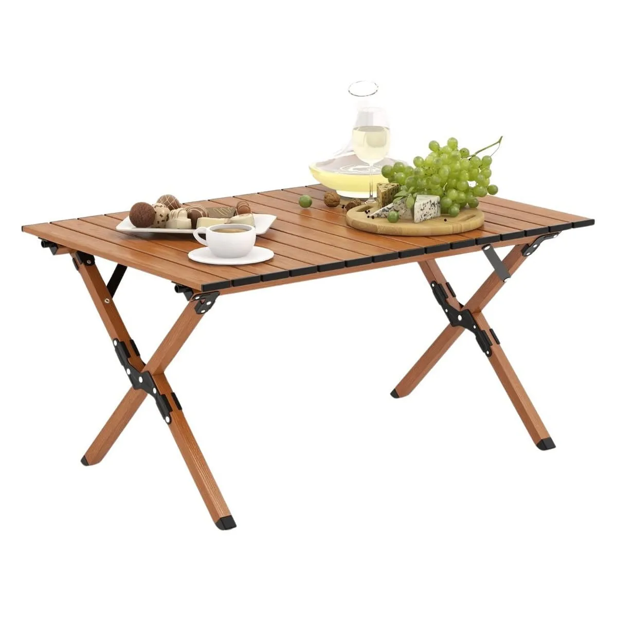 Składany stolik kempingowy 89 x 59 x 45 cm