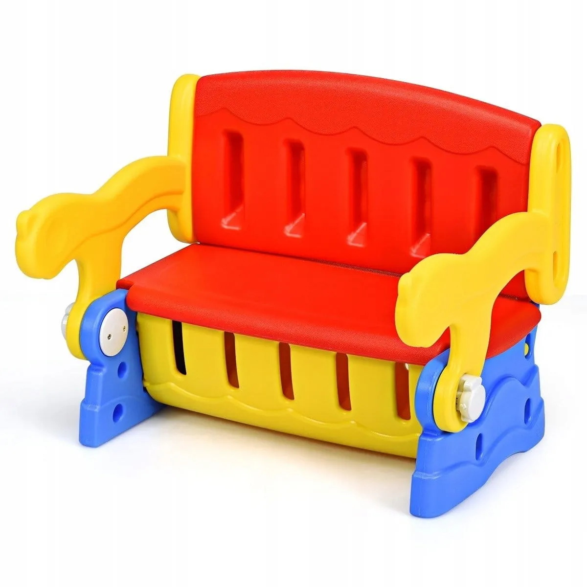 Ławka stolik schowek dla dzieci zestaw 3w1