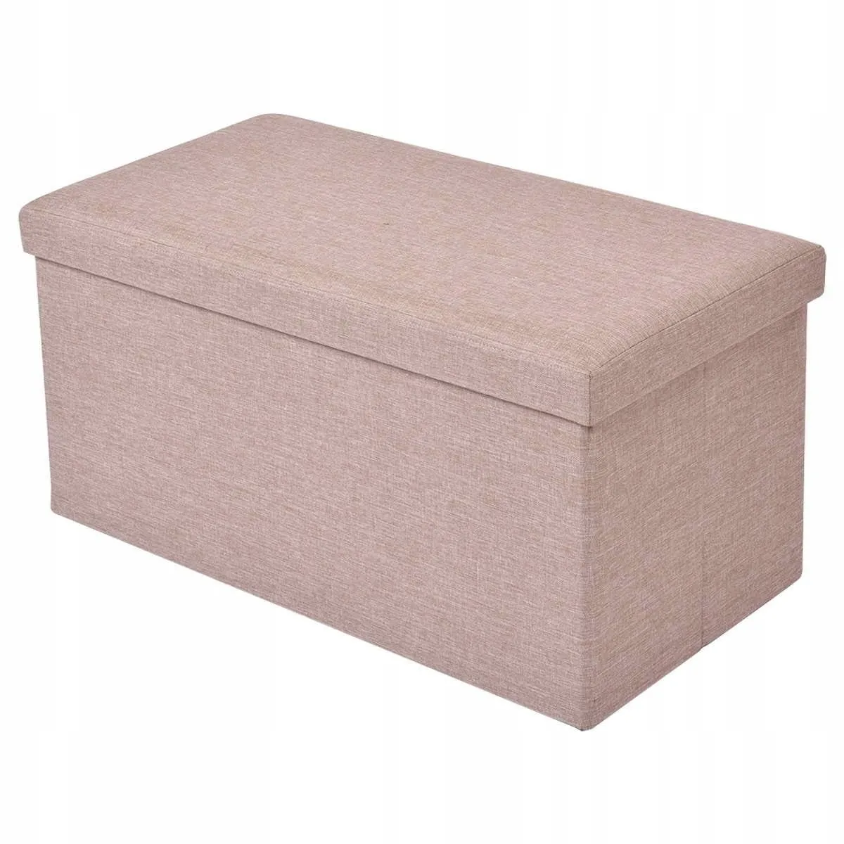 Składana pufa ze schowkiem