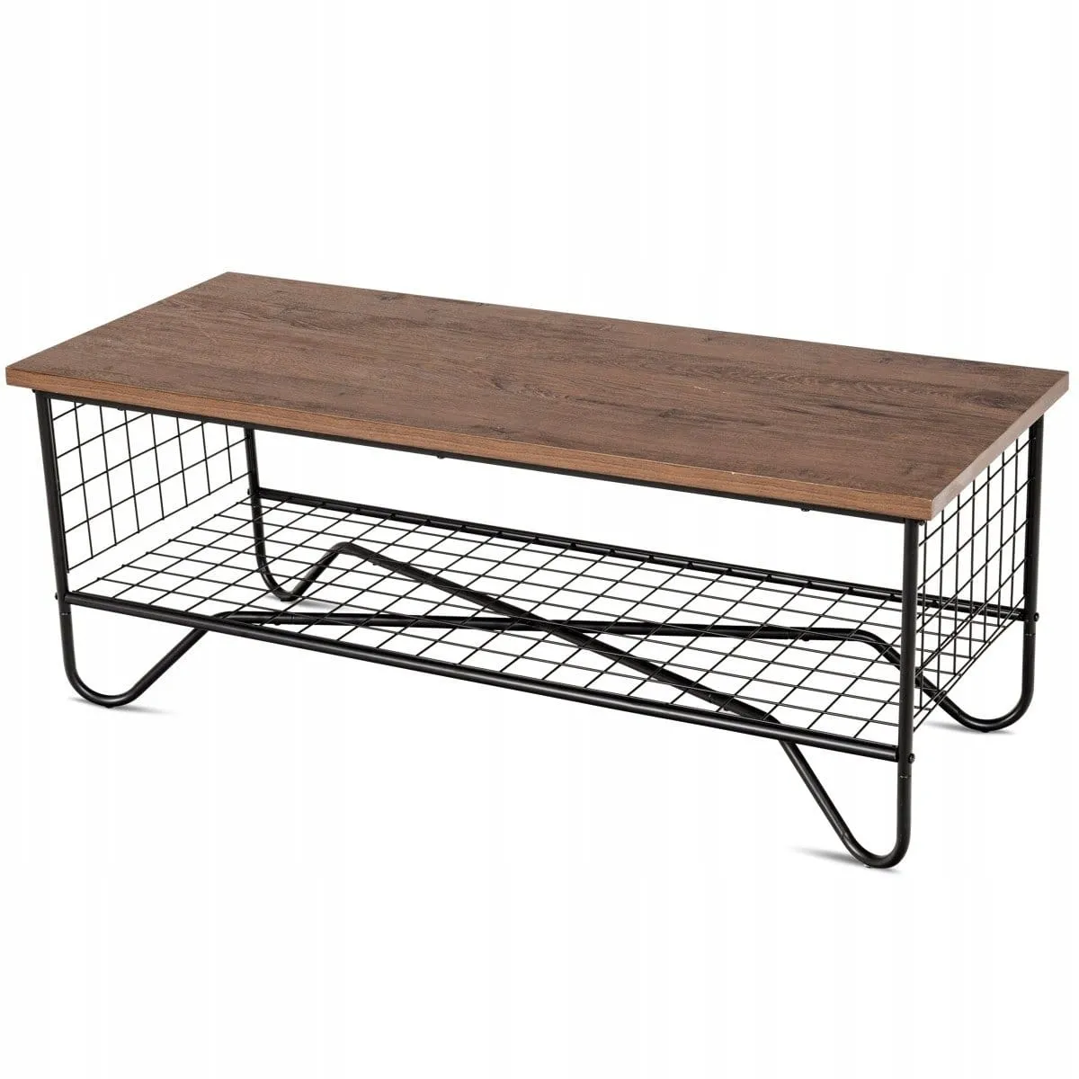 Stolik kawowy ława w styl industrialnym