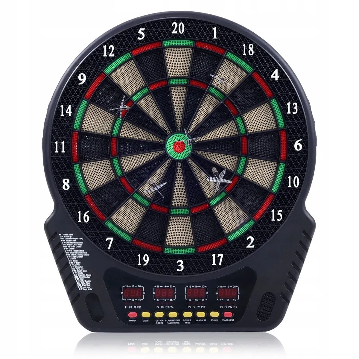 Elektroniczna tarcza do gry w darta rzutki lotki
