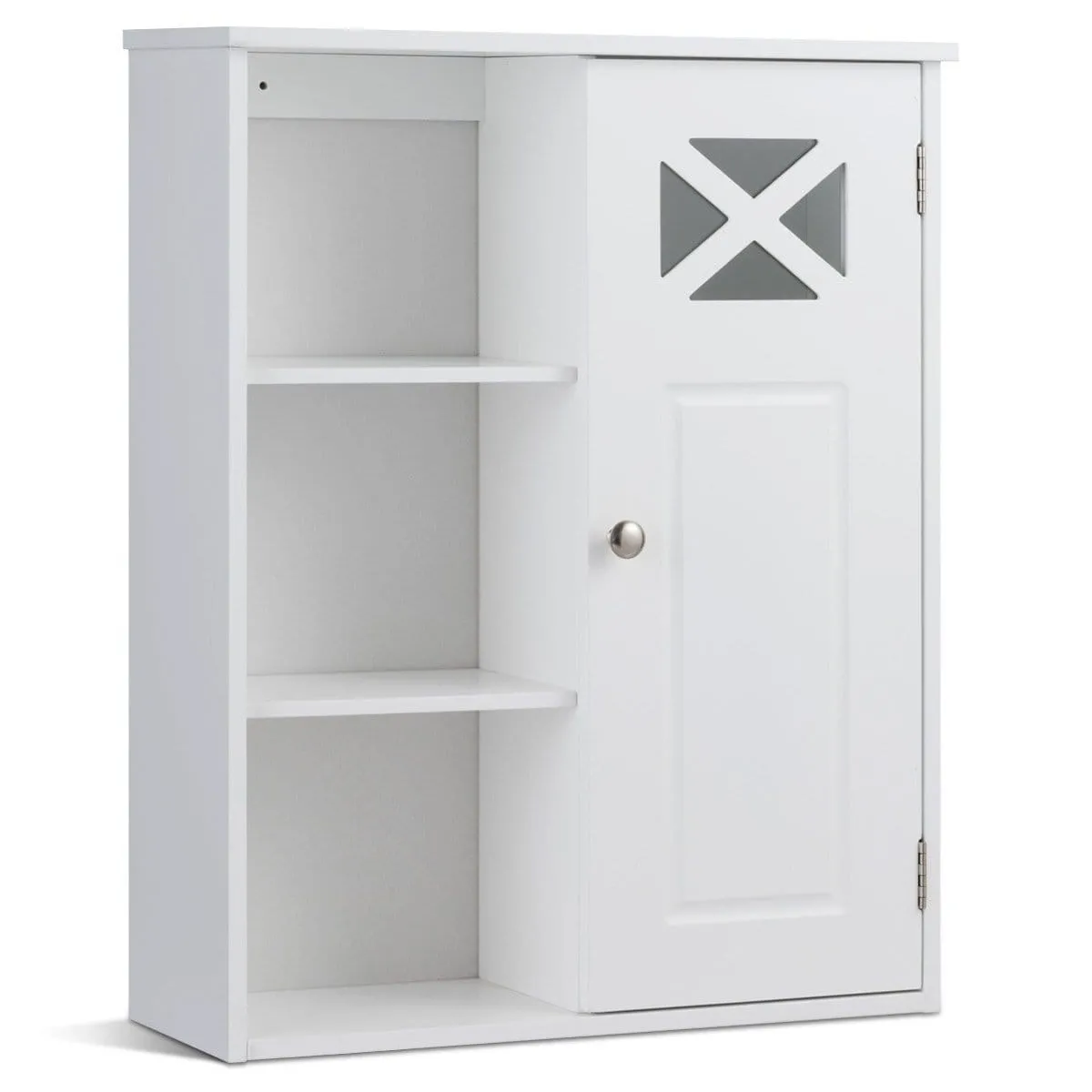 Szafka łazienkowa wisząca z 5 półkami