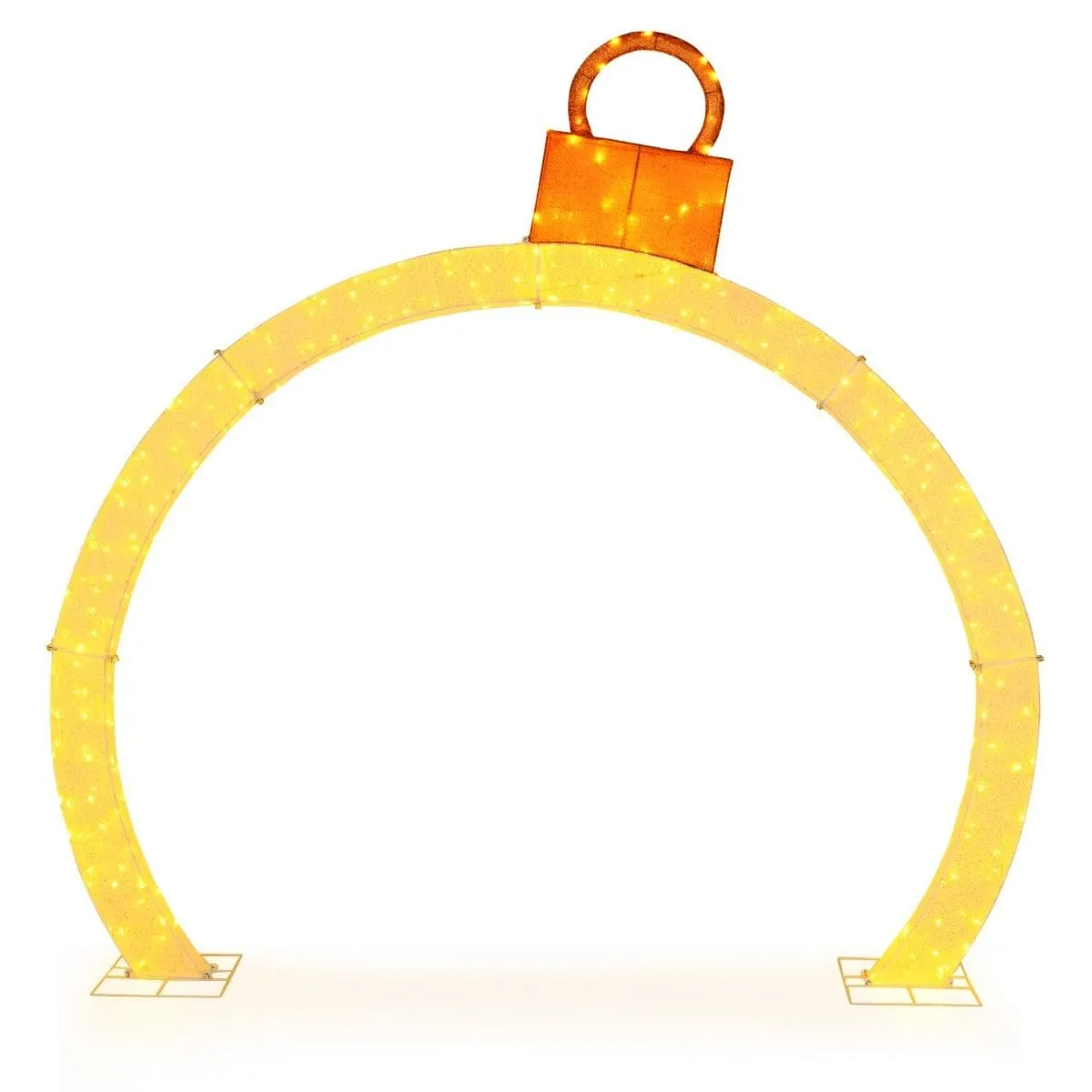 Dekoracja świąteczna LED bombka