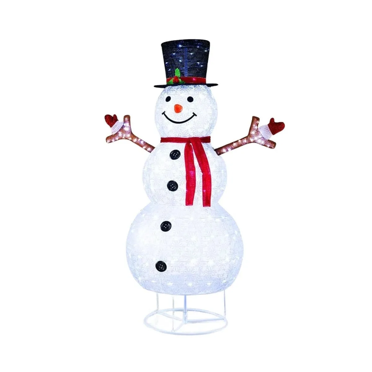 Dekoracja świąteczna LED bałwan