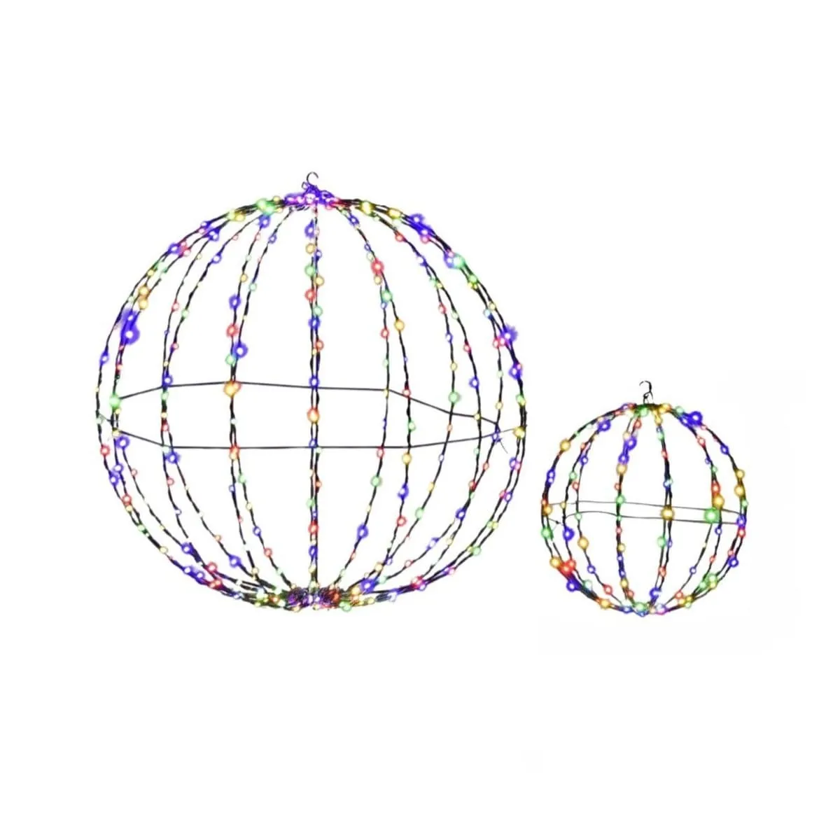 Dekoracja świąteczna LED bombki