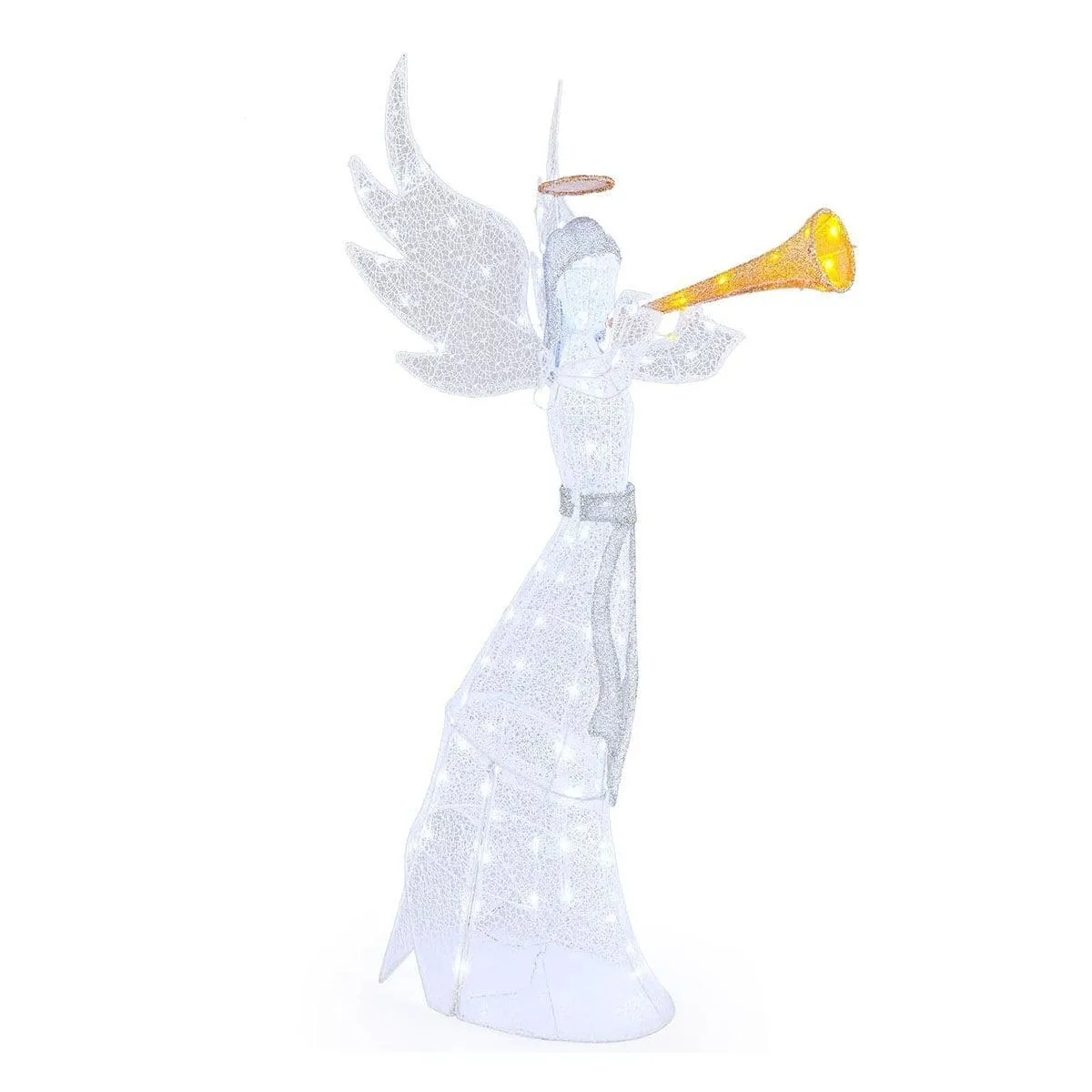 Dekoracja świąteczna LED anioł