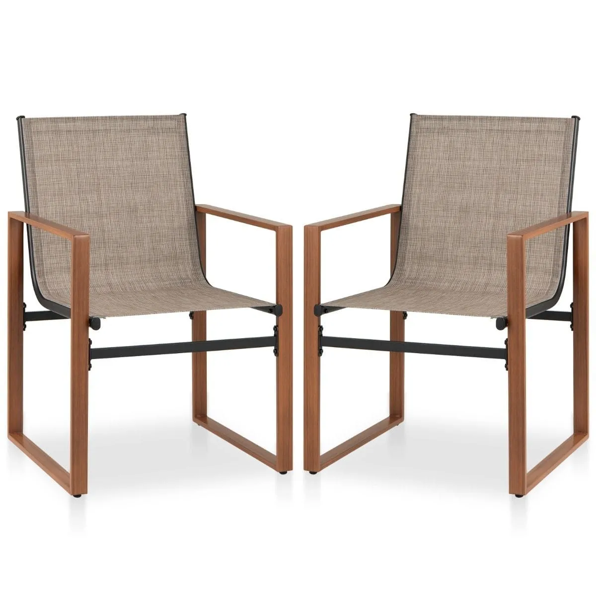 Krzesła ogrodowe zestaw 2 szt.