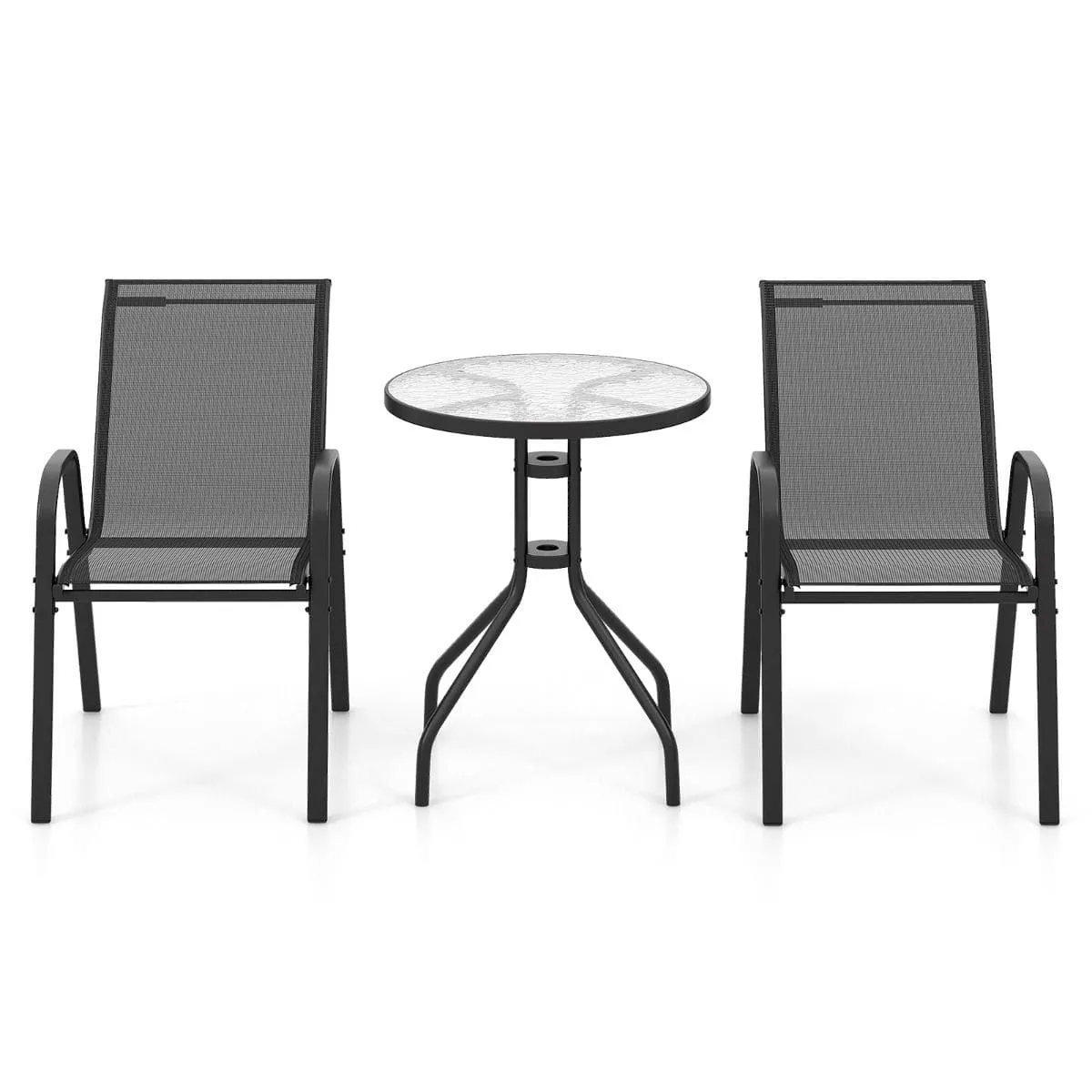 3-częściowy komplet mebli ogrodowych