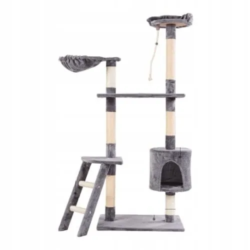 6-poziomowy drapak dla kota legowisko wieża 150cm