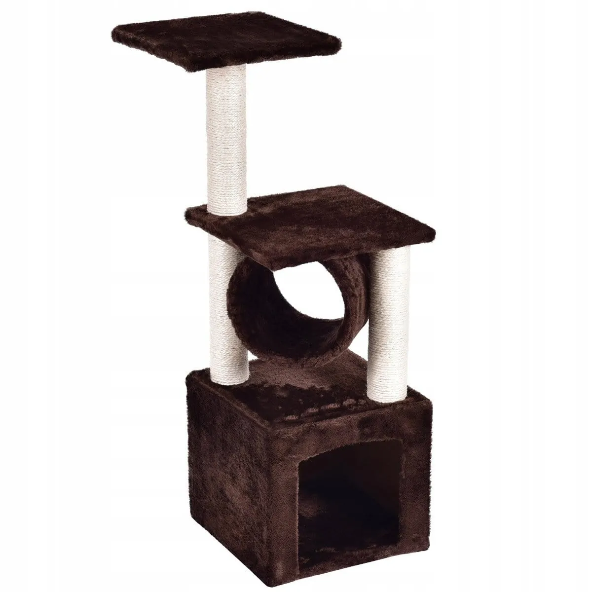 Drapak dla kota 3-poziomowa wieża