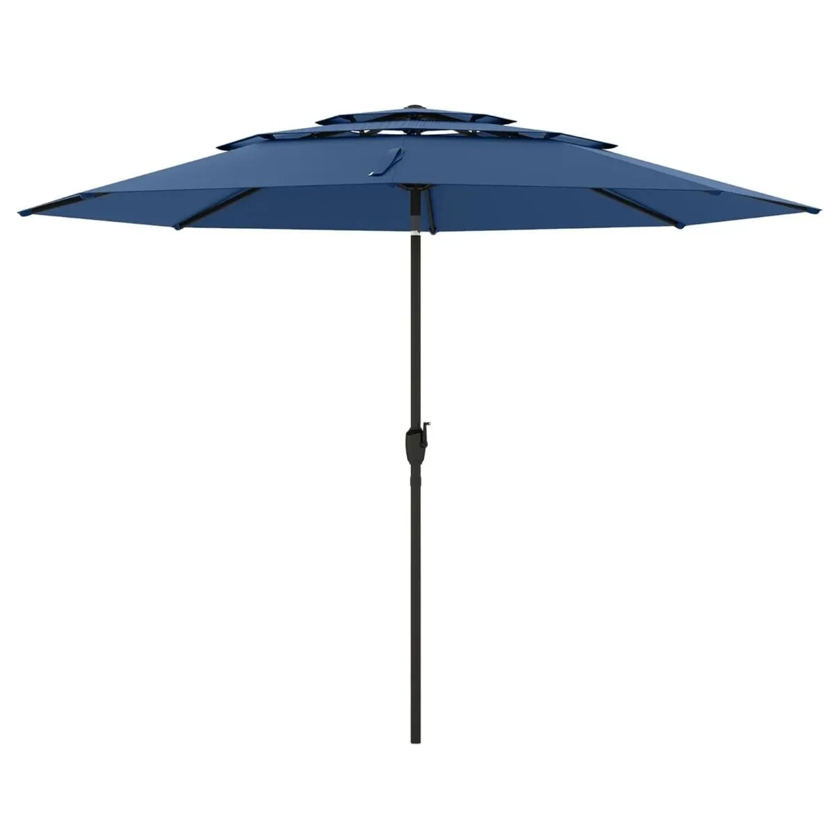 Parasol ogrodowy z systemem wentylacji