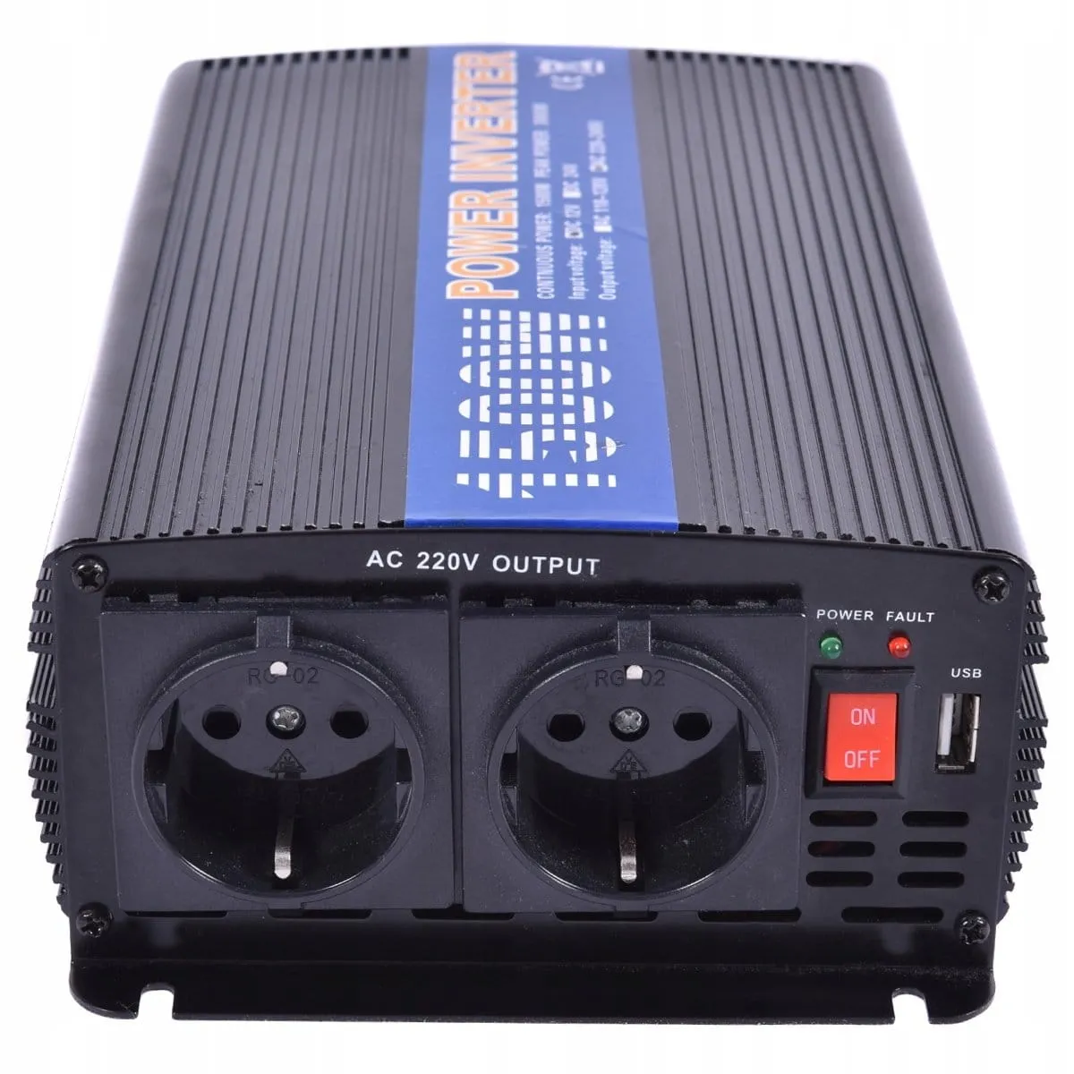 Przetwornica napięcia samochodowa 1500-3000w 12v