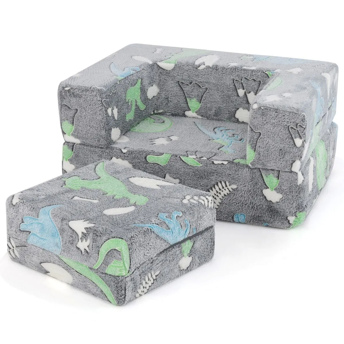 Modułowa sofa dla dzieci fluorescencyjna