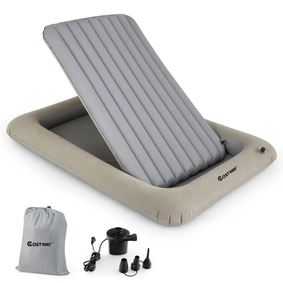 Dziecięce łóżeczko turystyczne materac z pompką