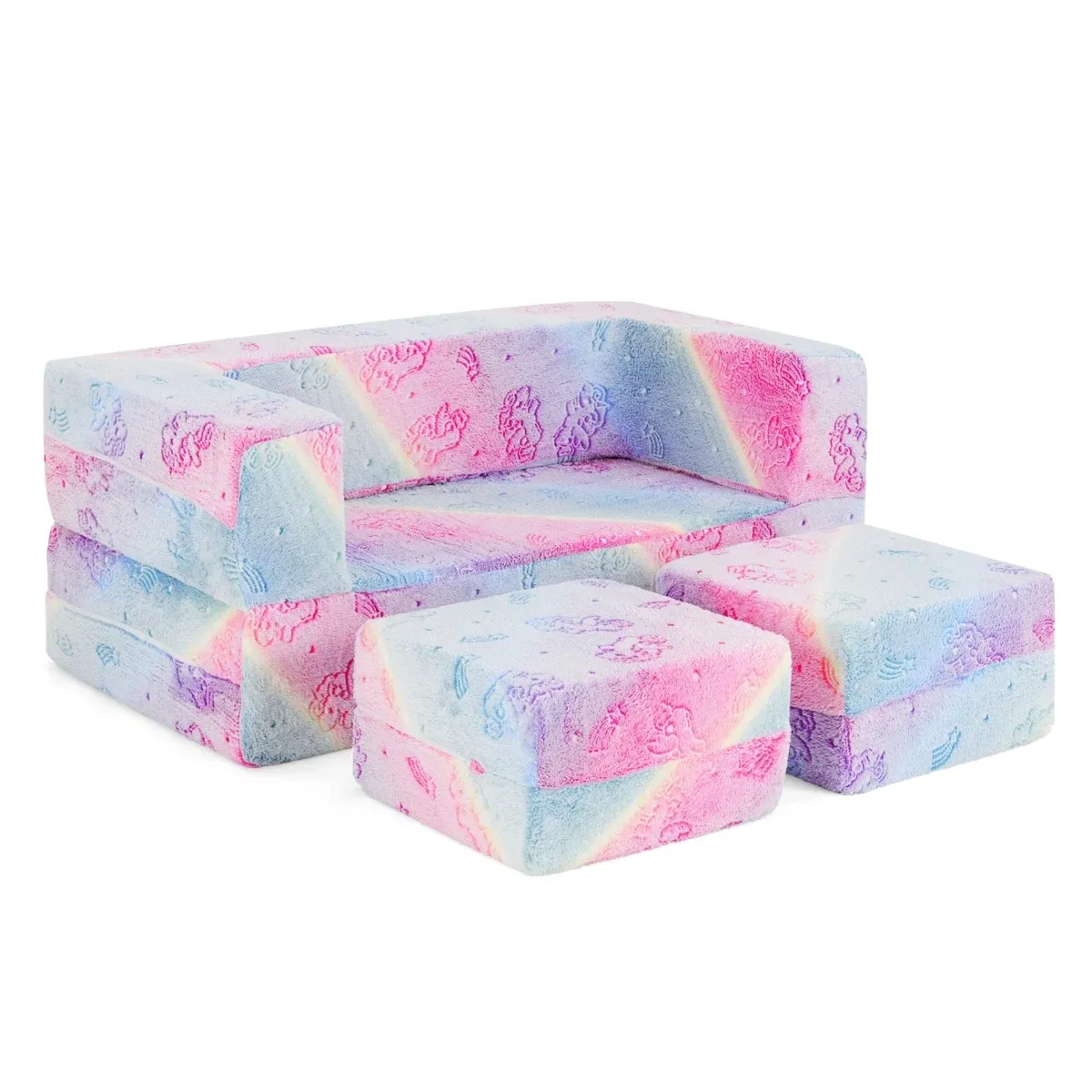 Modułowa sofa dla dzieci fluorescencyjna