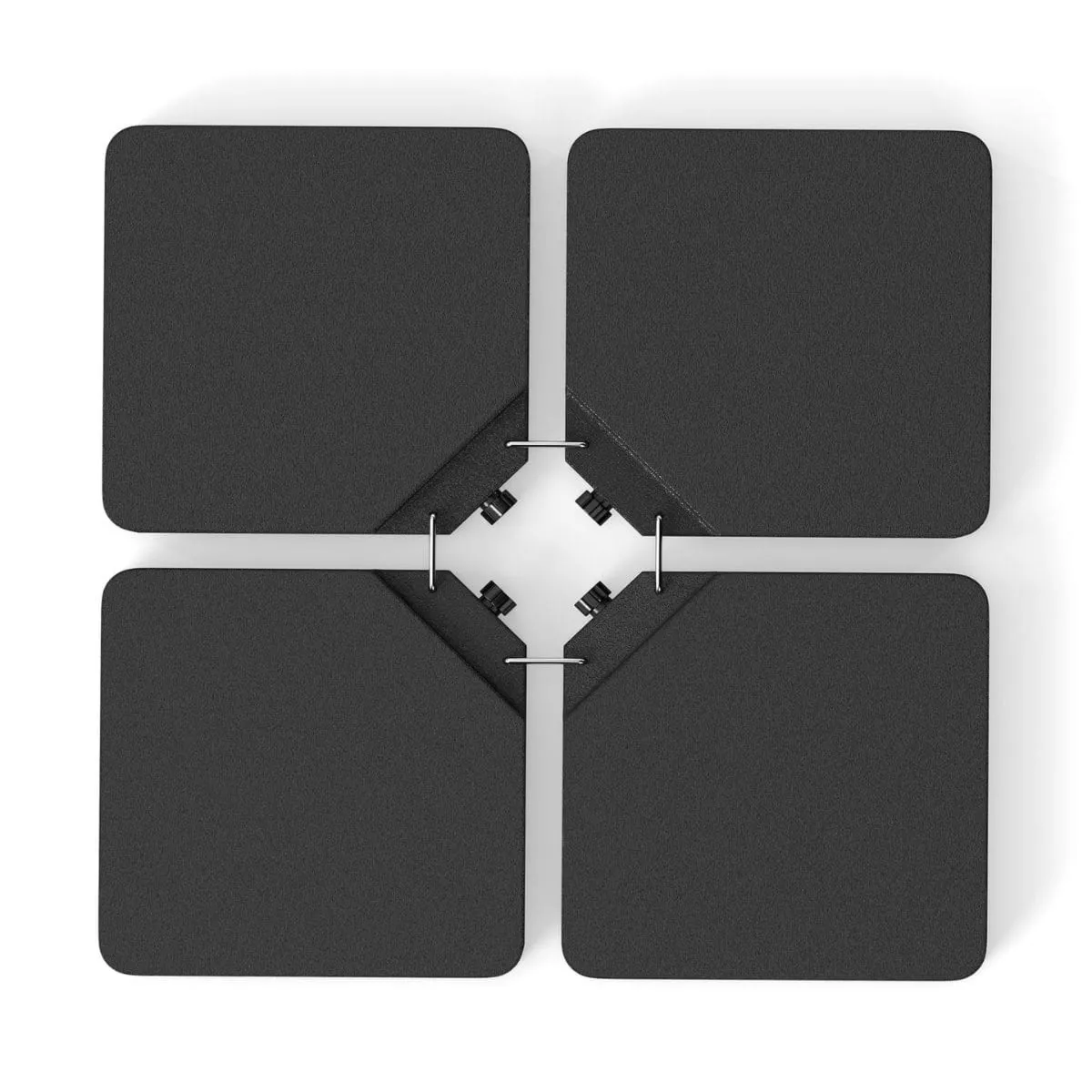 Podstawa do parasola ogrodowego komplet 4 obciążeń