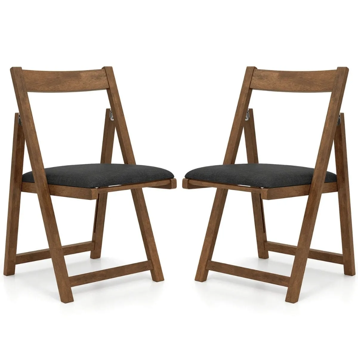 Zestaw 2 składanych krzeseł do jadalni