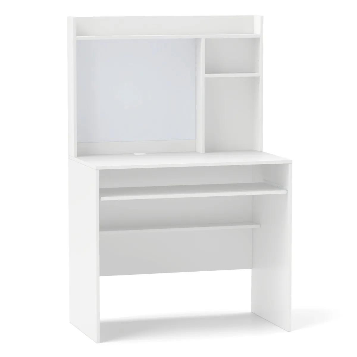 Biurko komputerowe z tablicą magnetyczną