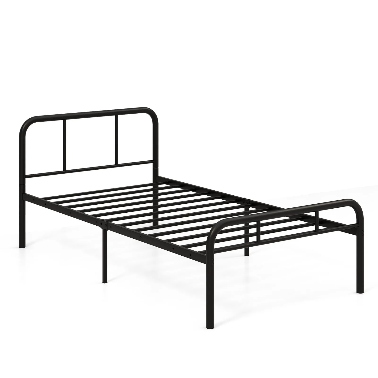 Metalowa rama łóżka na materac 90 x 200 cm