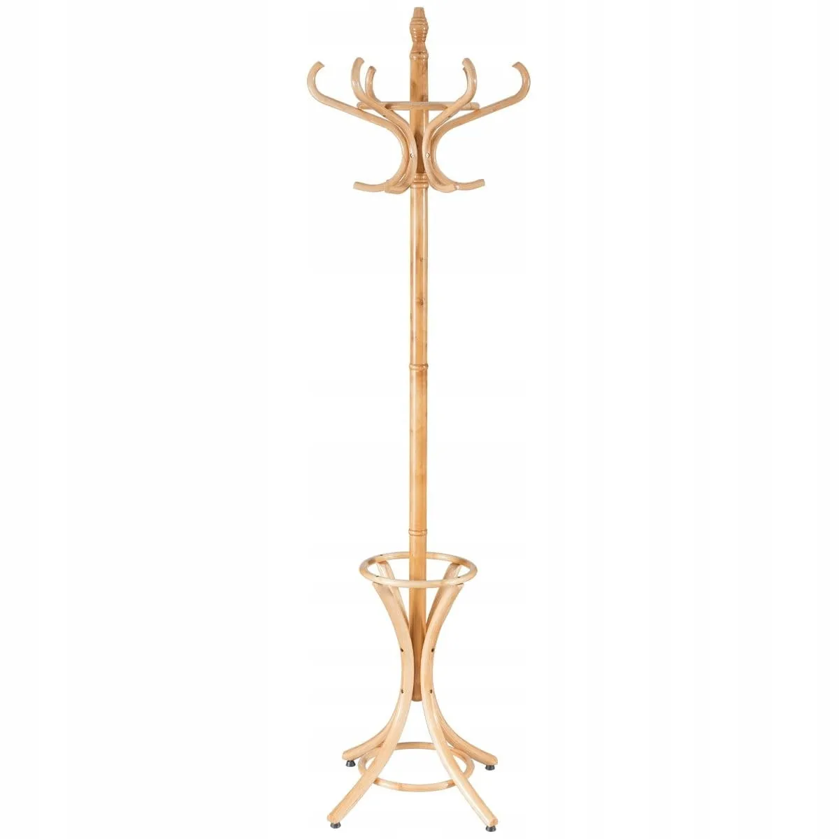 Obrotowy wieszak stojący na ubrania