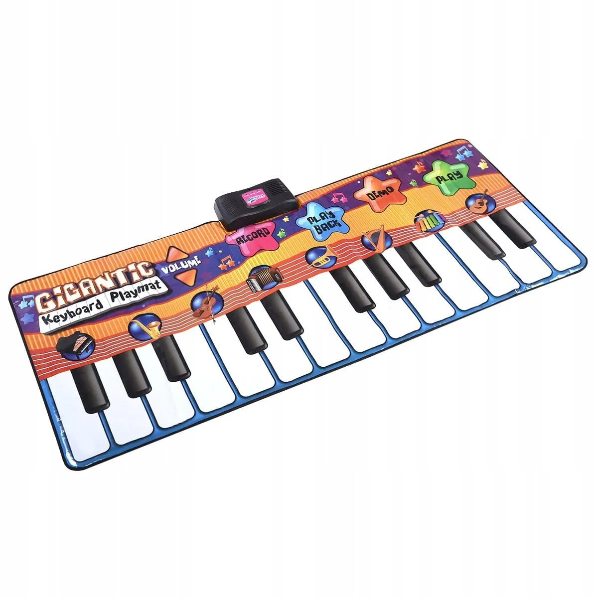 Mata muzyczna taneczna z funkcją nagrywania