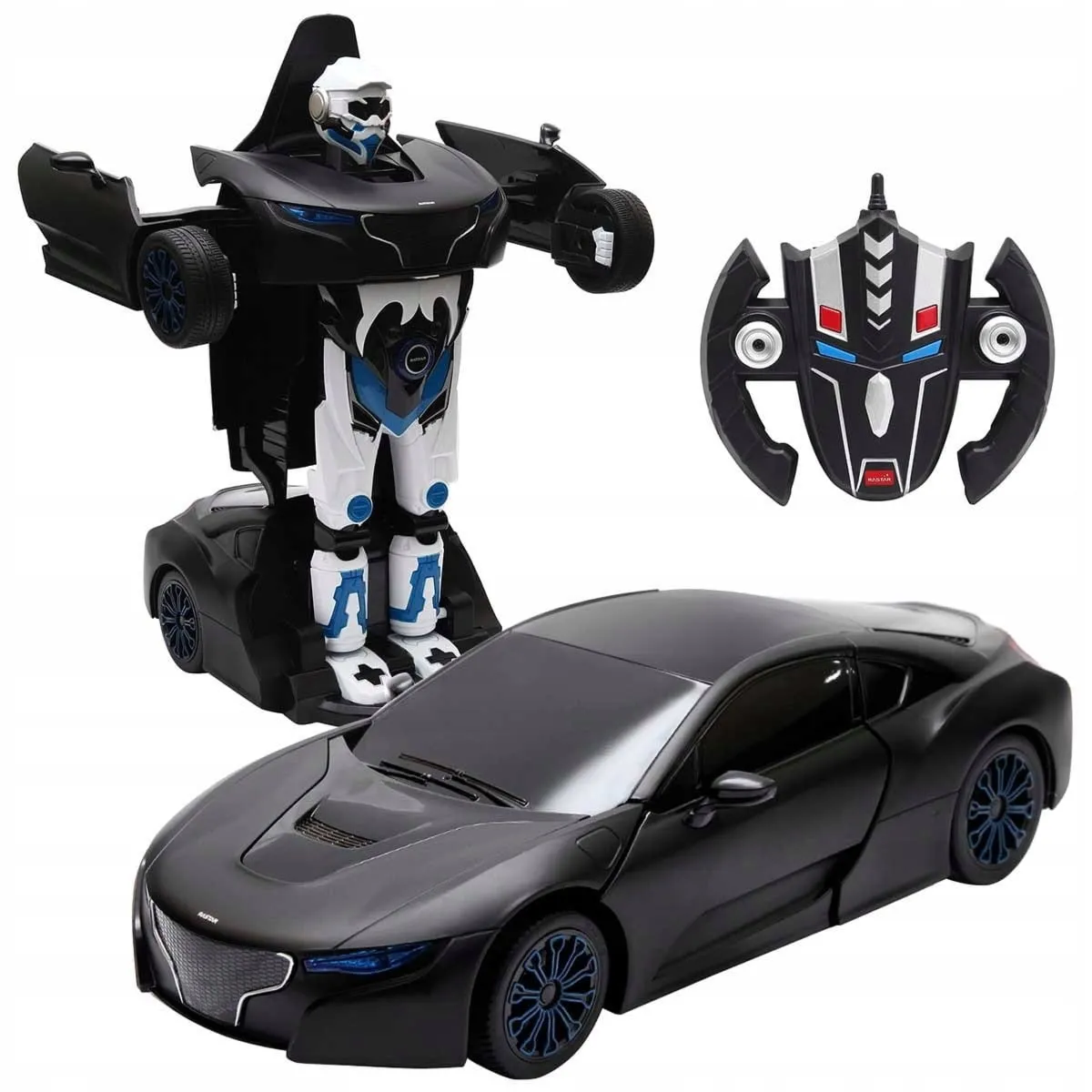 Zdalnie sterowany samochód robot 2w1