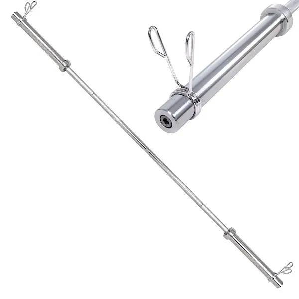 Gryf prosty olimpijski 220 cm 50 mm zaciski