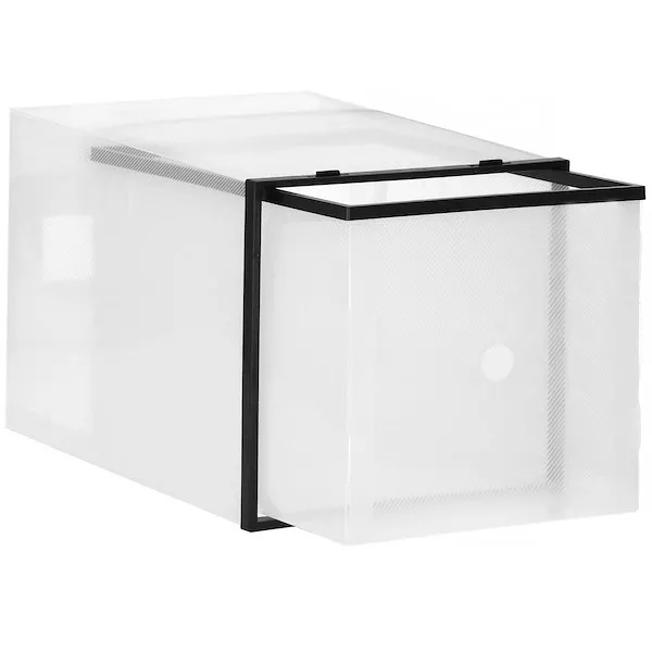 Organizer na buty, pudełko wysuwane przeźroczysty