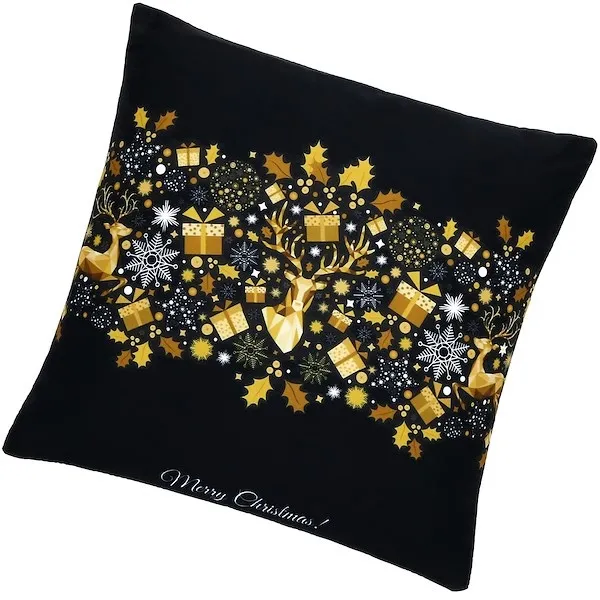 Poszewka dekoracyjna 40x40cm na poduszkę, wzorzysty jasiek