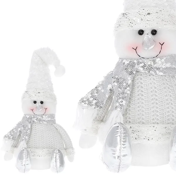 Bałwanek 43cm ozdoba świąteczna, krasnal świąteczny, gnom