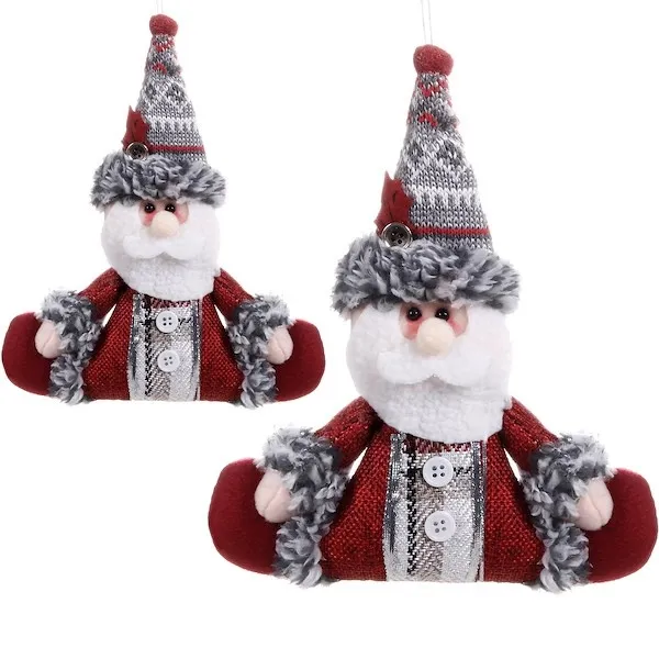 Mikołaj 19cm ozdoba świąteczna, krasnal świąteczny, gnom