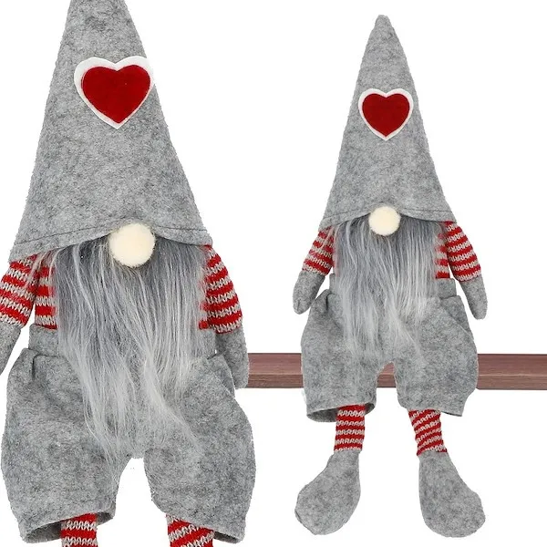 Pan skrzat 37cm ozdoba świąteczna, krasnal świąteczny, gnom