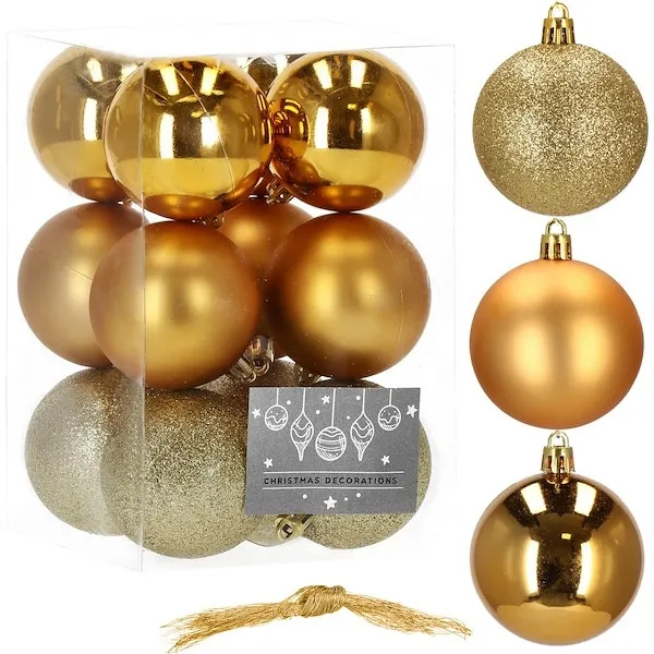 Bombki choinkowe na choinkę zestaw 12 szt.