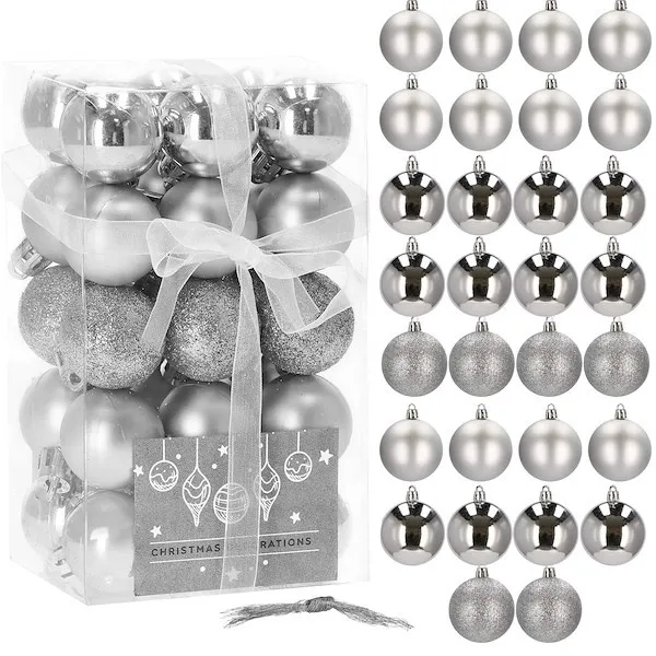 Bombki choinkowe 3 cm na choinkę zestaw 30 szt.
