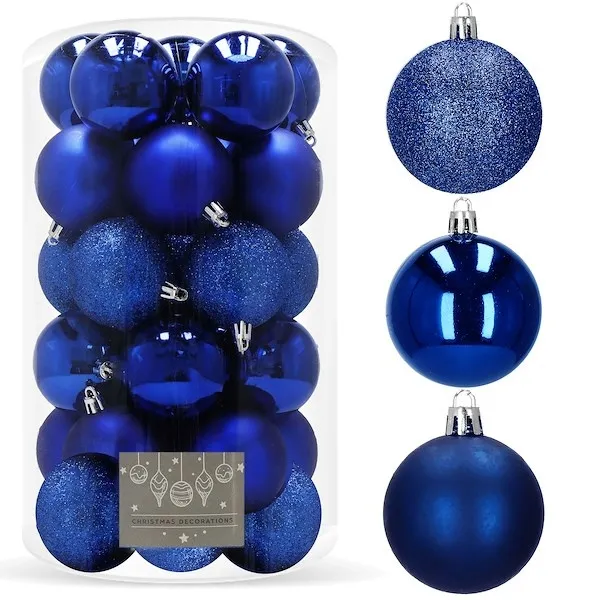 Bombki choinkowe na choinkę zestaw 30 szt.