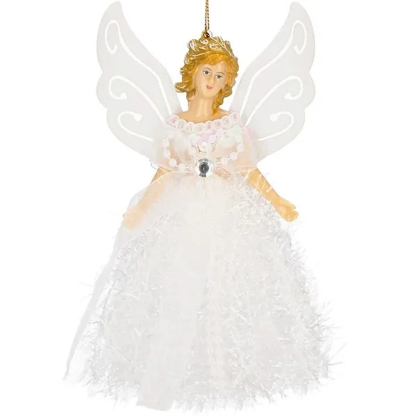 Zawieszka choinkowa 20 cm, aniołek wiszący, ozdoba na choinkę