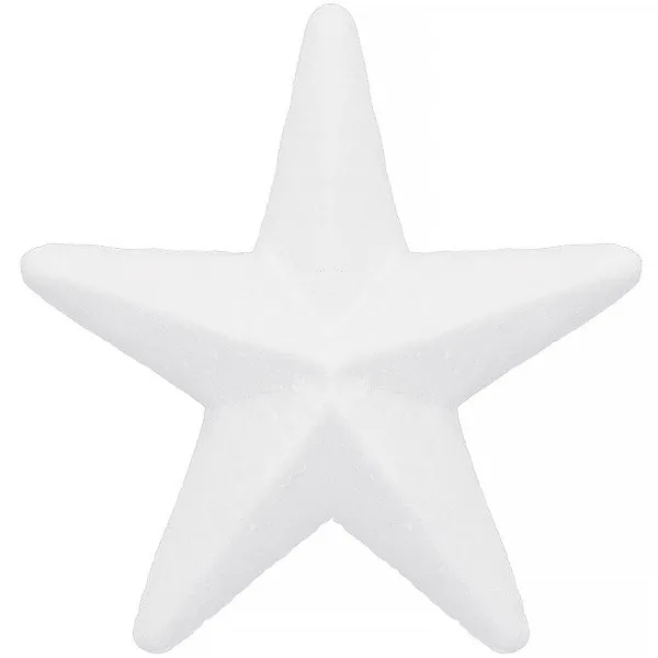 Bombka styropianowa 12cm gwiazda styropianowa decoupage zestaw 10 szt.