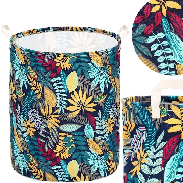 Kosz do przechowywania pojemnik na zabawki i ubrania wielokolorowy