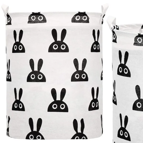 Kosz do przechowywania pojemnik na zabawki królik