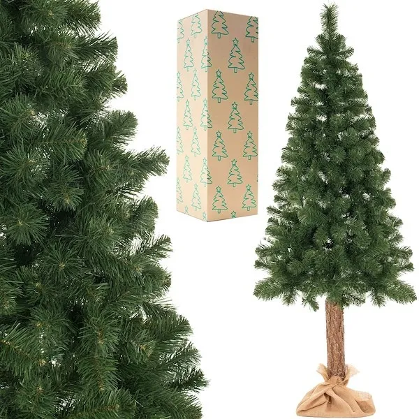 Choinka na pniu sztuczna sosna 180 cm