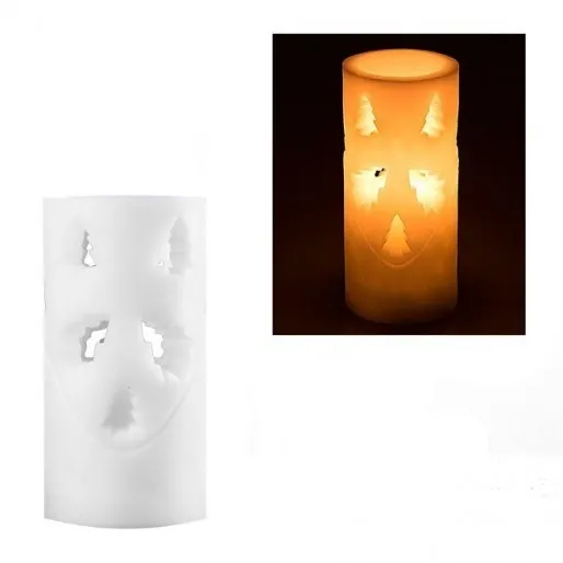 Bezogoniowa świeca LED 15cm